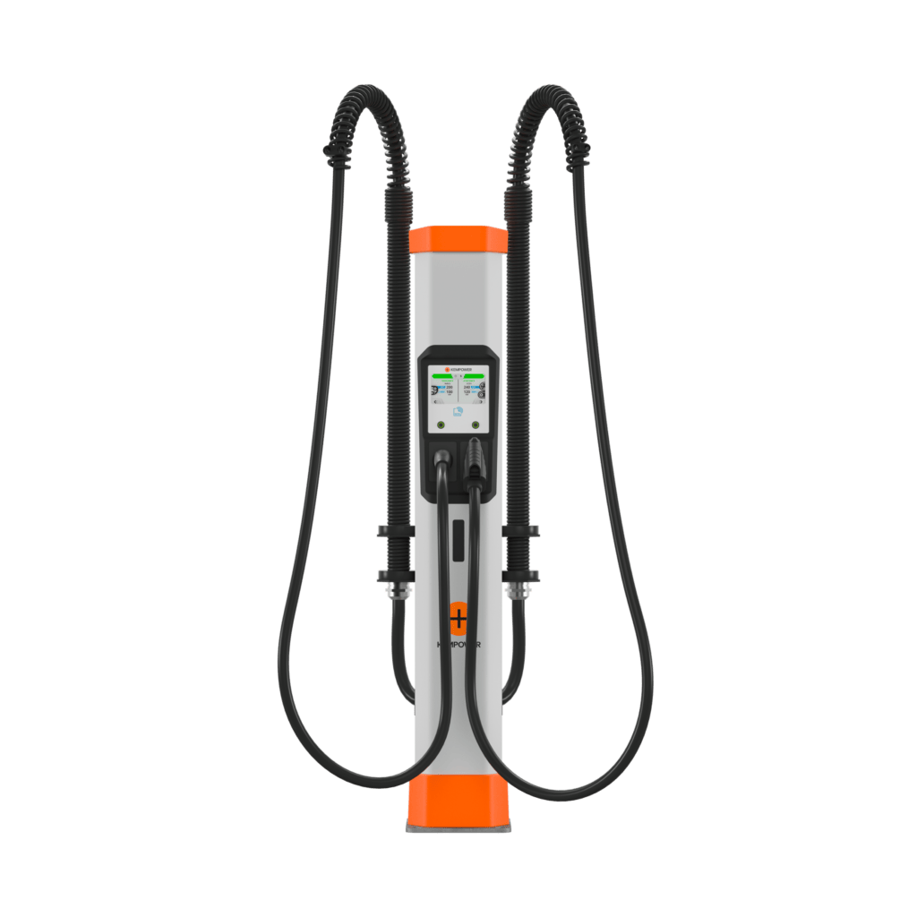 CTEP-certified Kempower Satellite with CCS1 and NACS connectors